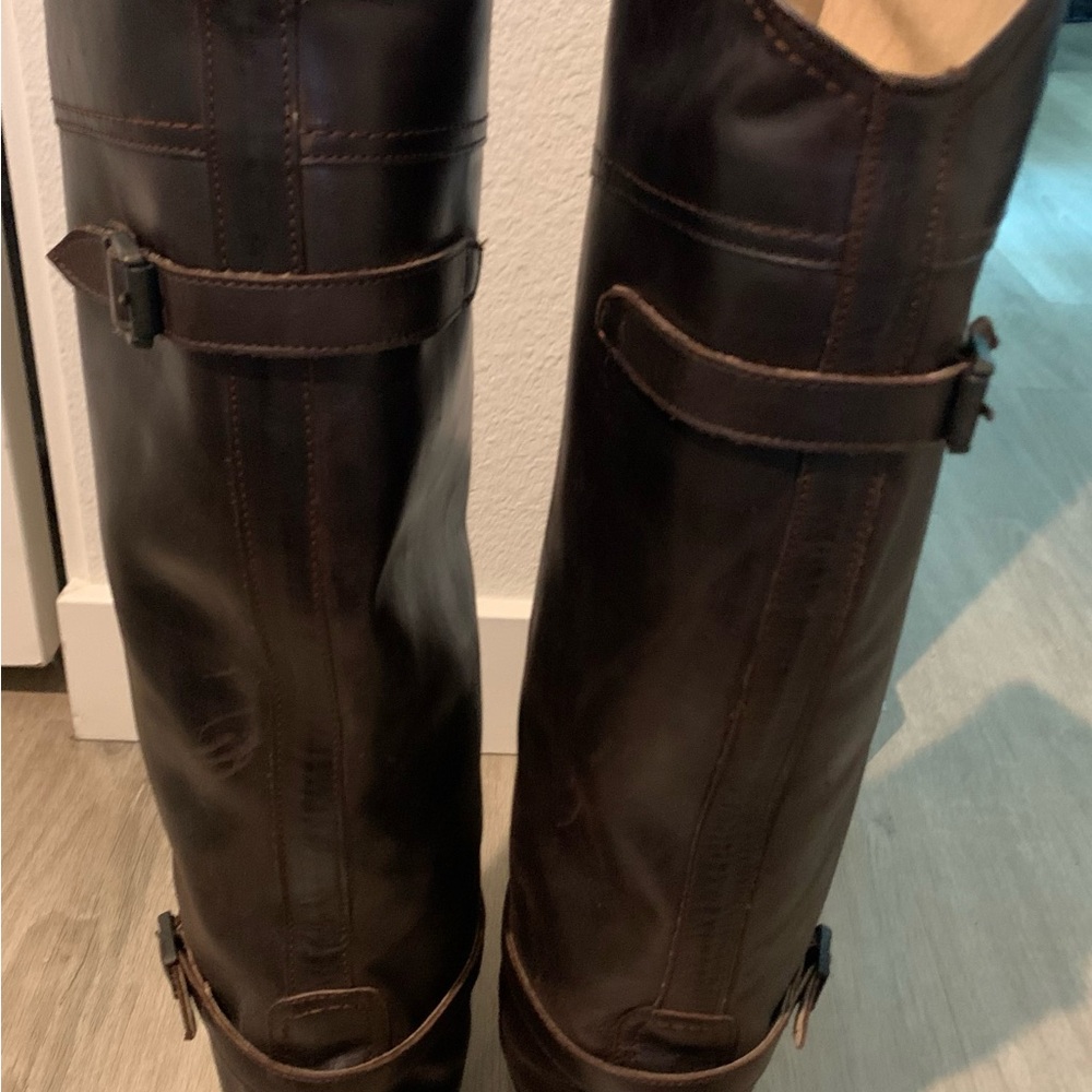 Frye Brown Leather Tan Interior - Picture 3 of 7